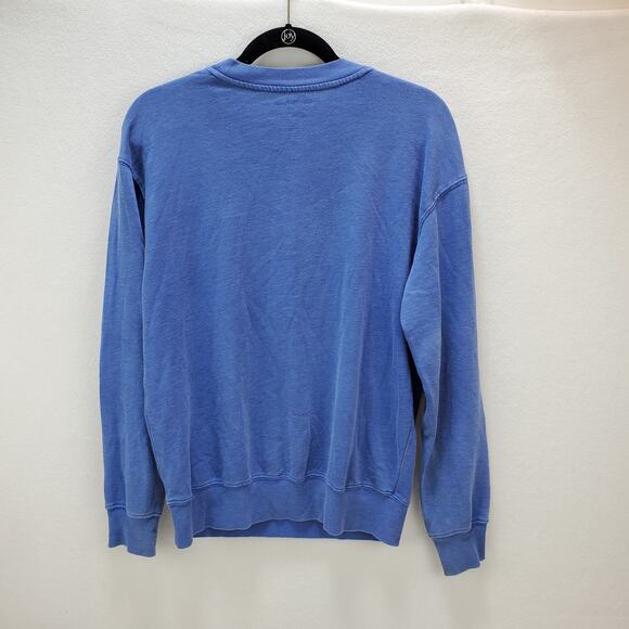 Nickelodeon Rugrats Sweatshirt Womens Small Blue Crew Neck Long Sleeve Shirt Top - Picture 2 of 11